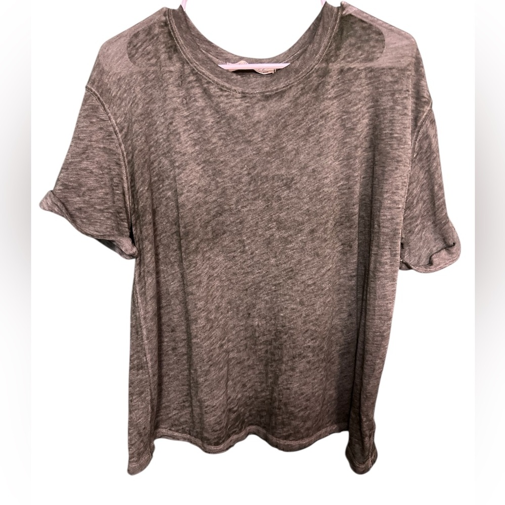 We The Free Oversized Slub Tee – Sage Green – Size Small